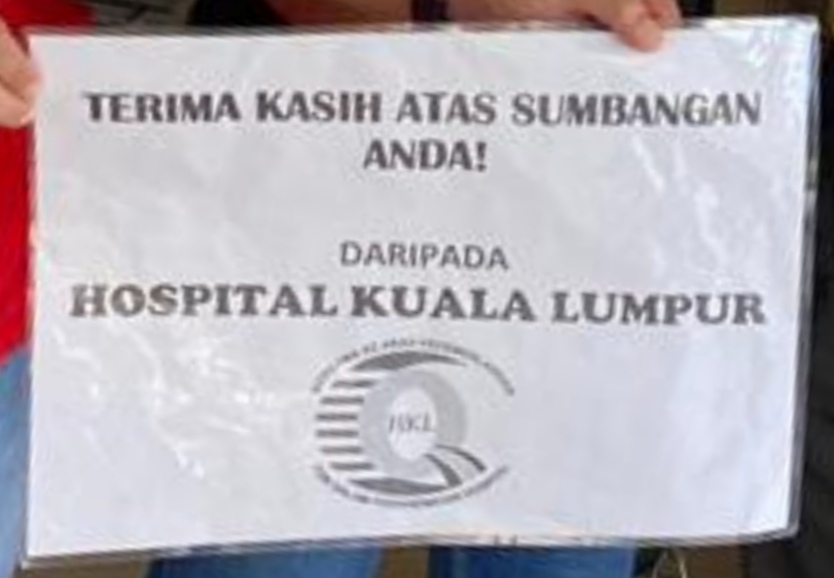 Alhamdullilah, berkat sumbangan ikhlas orang ramai termasuk pengusaha-pengusaha