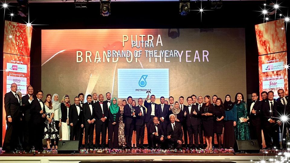 Congratulations.... Petronas won Putra Brand of the Year Award for 2018....... a