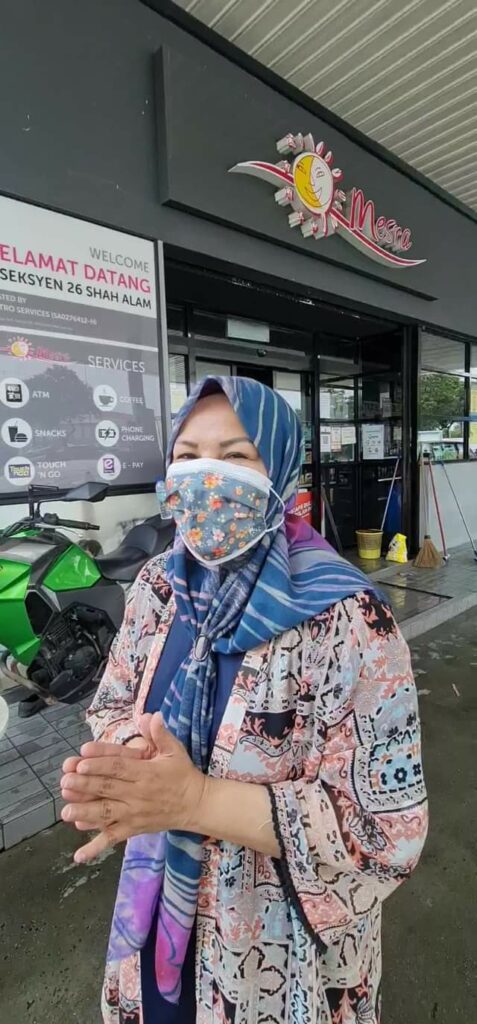 Lawatan ke stesen Sek 26 Shah Alam sebelah PDBTC. Jumpa dgn RN Datin Zuraida, ad