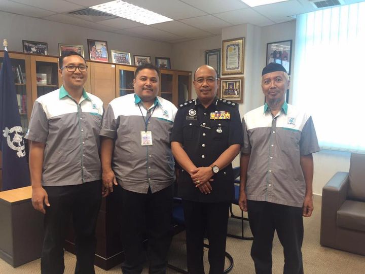 Lawatan kerja 2 hala antara RN dan juga OCPD IPD Shah Alam. Isu di bincangkan te