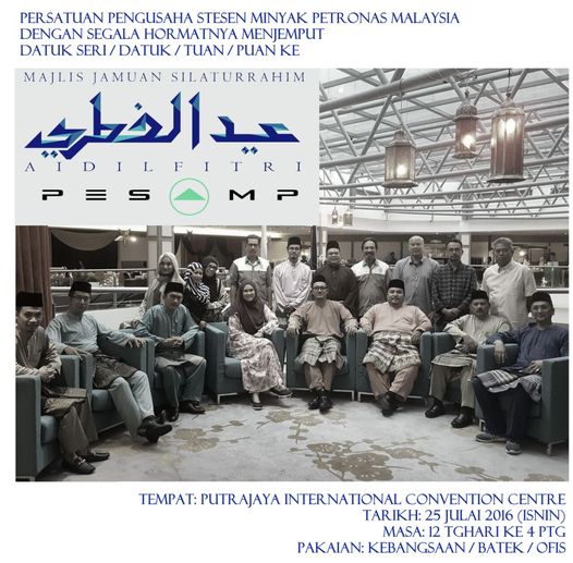 Salam, dengan segala hormatnya barisan AJK PESAMP menjemput semua Ahli-ahli PESA